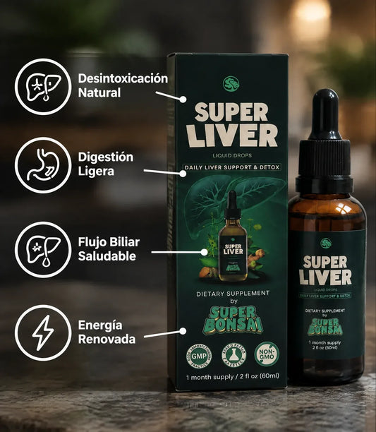 Super Liver — Gotas de Apoyo Hepático con Cardo Mariano